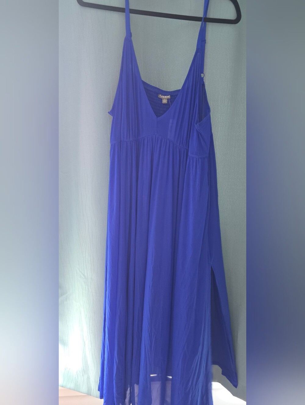 Torrid High Slit Maxi Swim Cover Up Dress